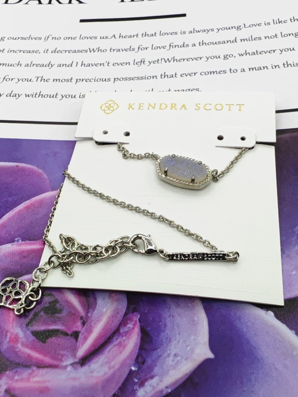 Kendra Scott silver Necklace
